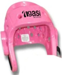 Taekwondo Head Guard Dipped Foam Pink